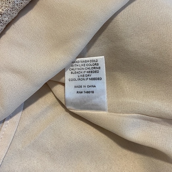 Lost + Wander Sequin Sleeveless Shift Mini Cocktail Dress Size XS Champagne Gold - Picture 14 of 17